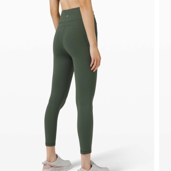 lululemon athletica Pants - Lululemon Green Invigorate High-Rise Tight 25" Size 20